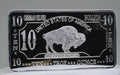 Tyskland Buffalo Silverstapel ( 10 Troy Ounce )