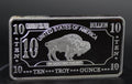Tyskland Buffalo Silverstapel ( 10 Troy Ounce )