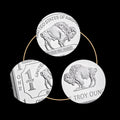 Tyskland Buffalo Silverstapel ( 1 Troy Ounce )