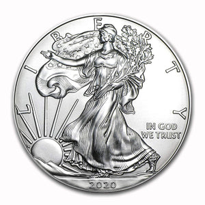 2022 Amerikanskt silver Eagle-mynt (1 troy uns)