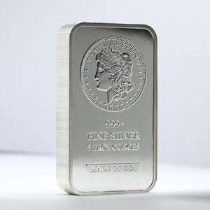 USA Badge Silver Bar ( 5 Troy Ounce )